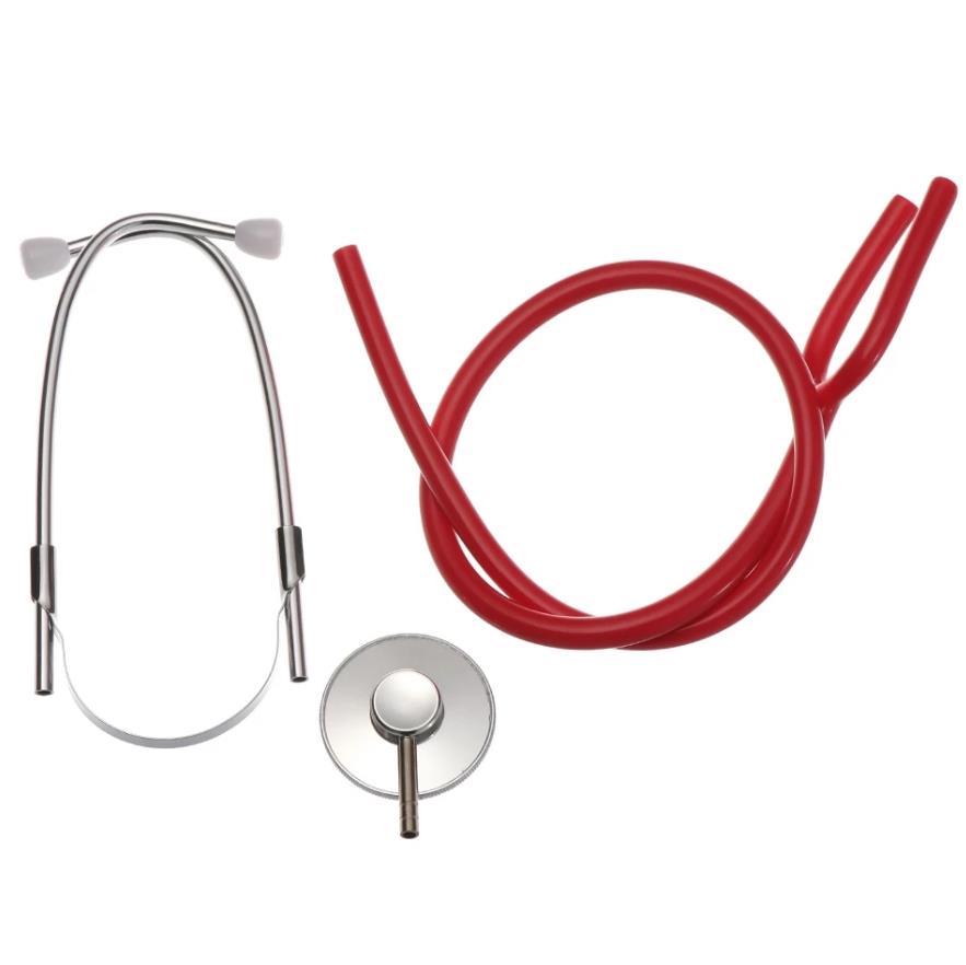New Kids Stethoscope Toy Simulation Doctor's Toy Family Parent-Child Games Imitation Plastic Stethoscope Accessories 7 Colors