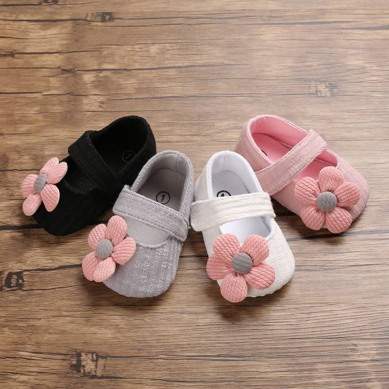 Spring and Autumn 0-1 baby toddler shoes soft bottom breathable baby shoes wild princess shoes