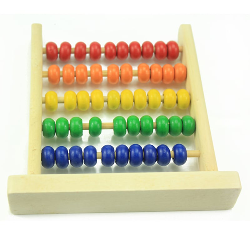 Kids Baby Wooden Toy Small Abacus Handcrafted Educational Toys Children Early Learning Math Toy Brinquedos Juguets