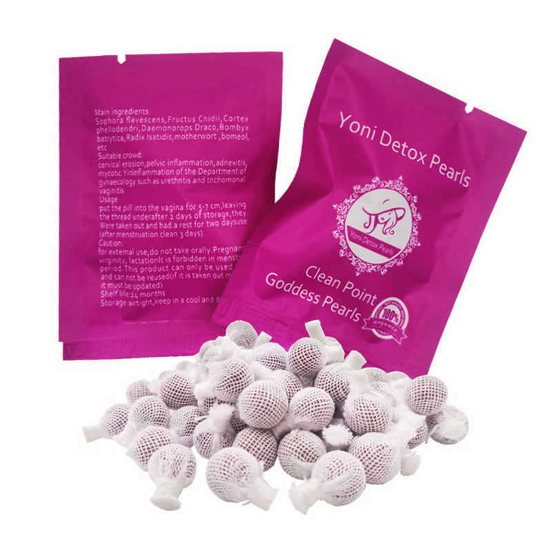 100pcs For Fibroids Vaginal Tampons Treatment Medicinal Women's Health Obat Perangsang Wanita Yoni Pearls Chinese Natural