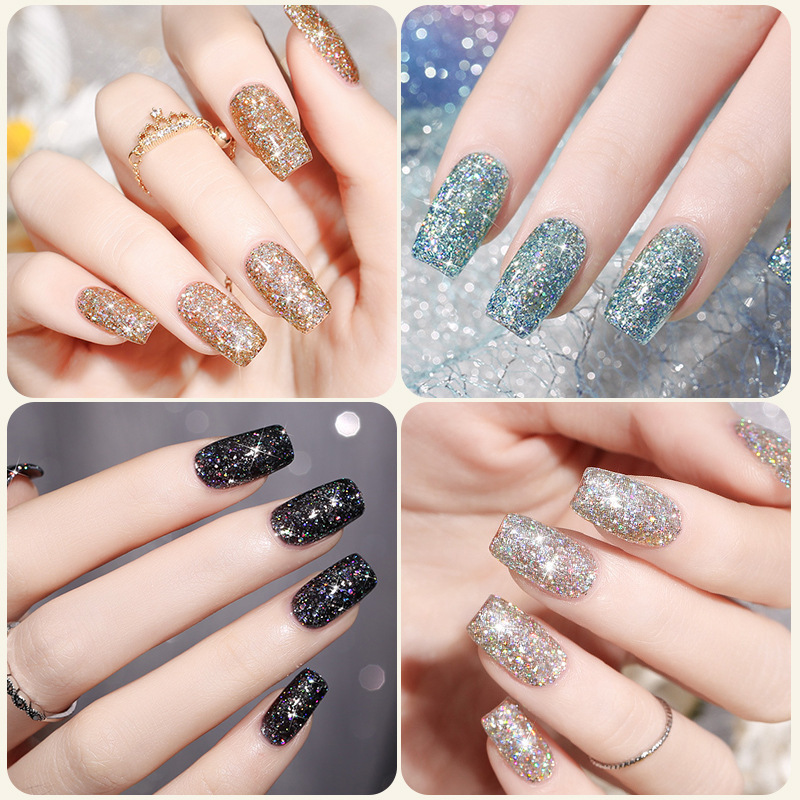 Super Shiny Shine Shining Ins Style Nail Enhancement Powder Fantasy Color Nail Decoration Nail