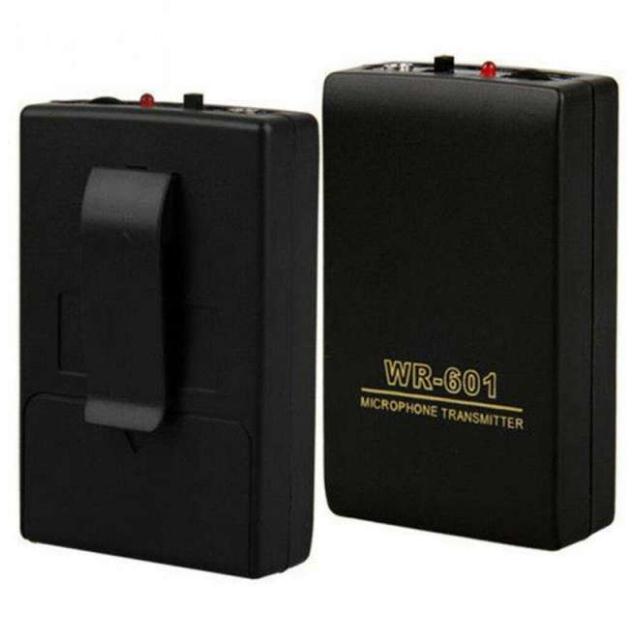 Wireless FM Microphone System with Microphone Conference Mic System Lapel Fit Transmitter Clip For Lectur L5B7