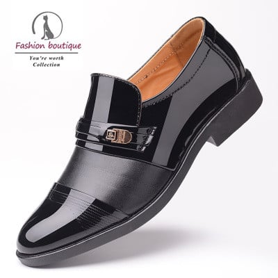 Casual shoes male tip tide new autumn trend business dress shoes men