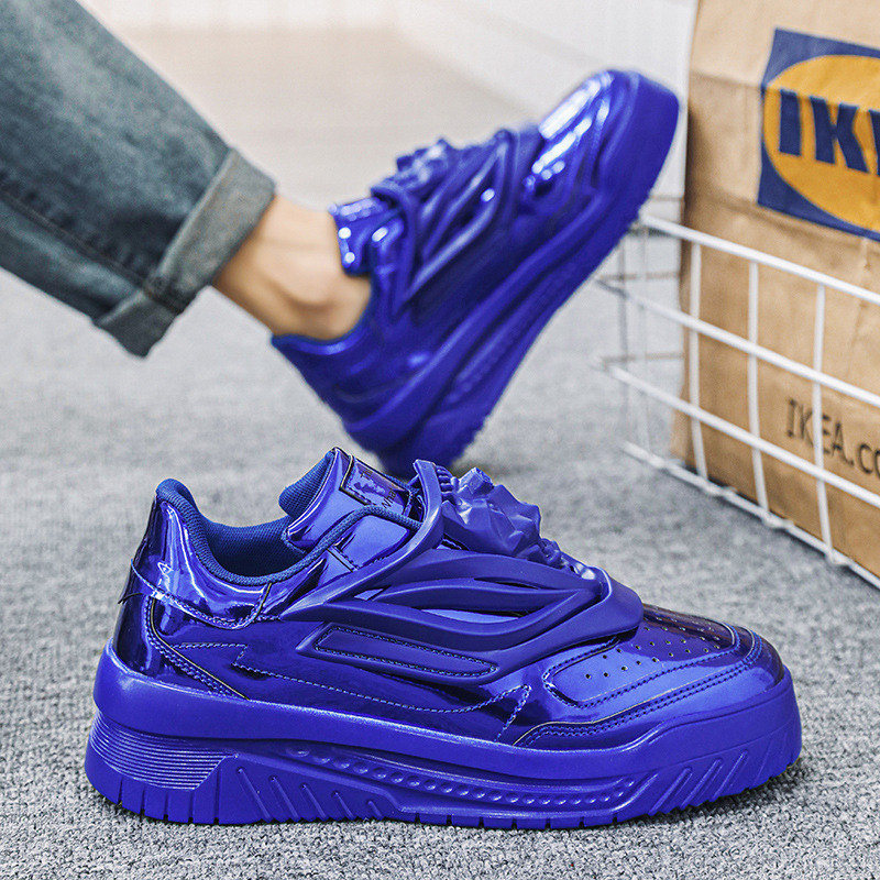 Europe and America fashion casual men's leather shoes KGDB Y3 shoes thick sole breathable men's shoes Y3 BAAPECK running sneaker