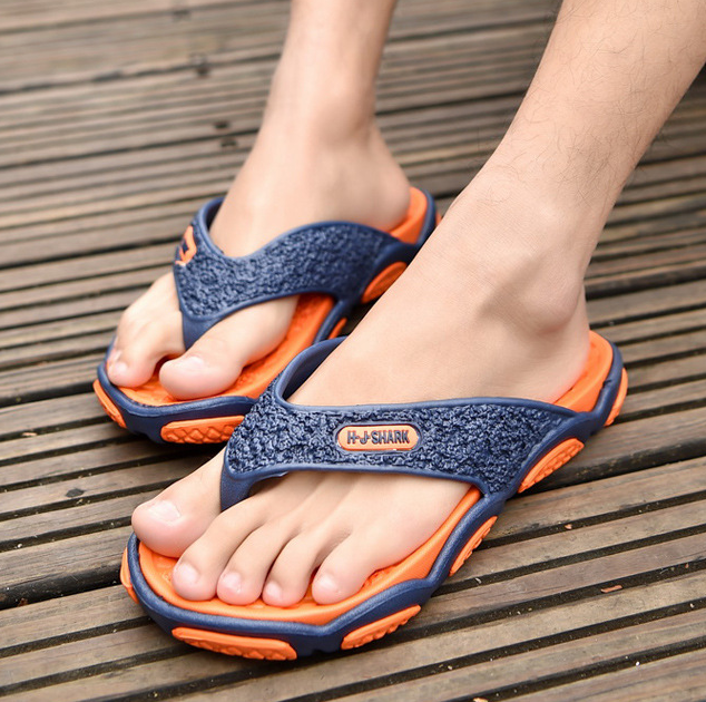 Men's breathable sandals sandals sandals antiskid casual flip