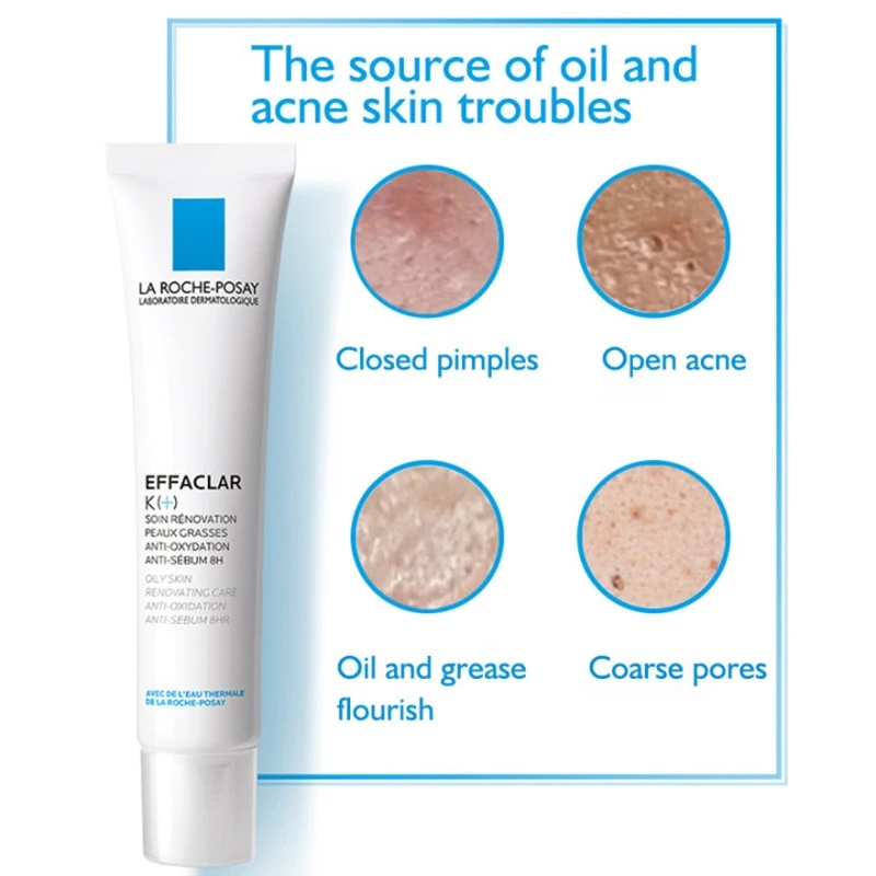 La Roche Posay Effaclar Duo (+) Acne Pimple Remover/Acne Spot Treatment Acne Scar Marks Remover Repair Whitening Skin Care 40ml
