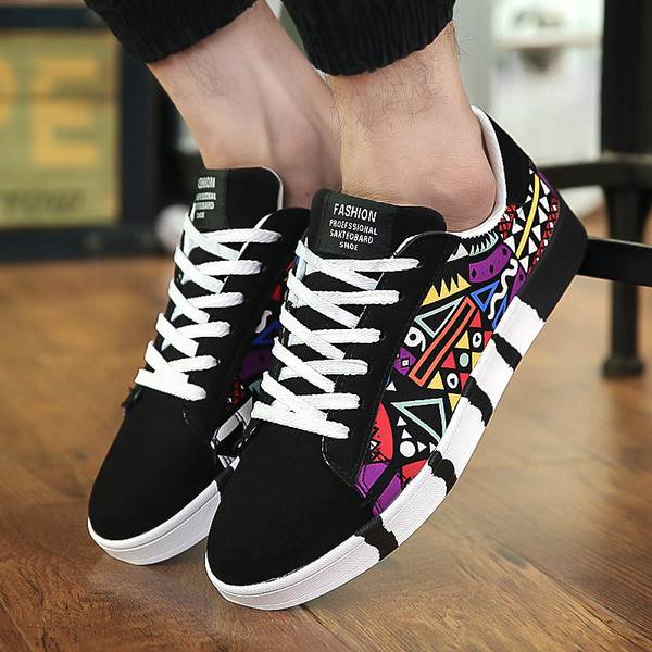 Spring men's casual shoes, trendy shoes, canvas shoes, sports shoes, men's shoes