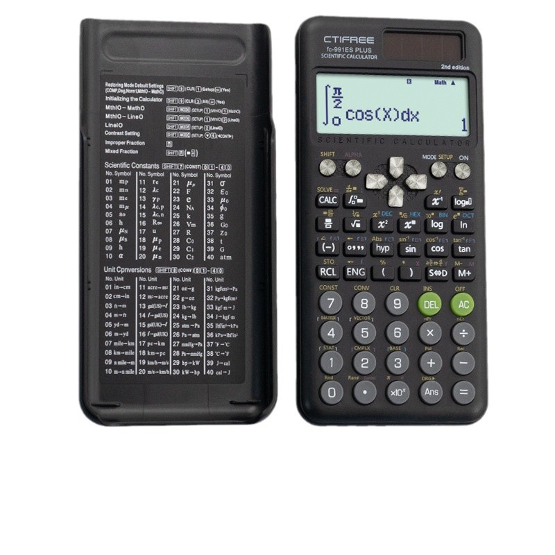 FC-991 ES PLUS Multifunctional science function calculator-417function Specially designed for student exams, economical packagin