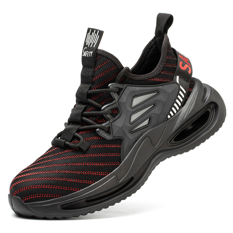 2025 New Work Shoes With Steel Toe Safty Shoes Man Security Boots Steel Toe Shoes
