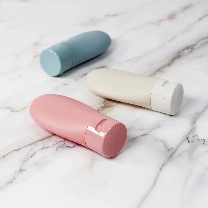 60ML Travel Refillable Bottle Kit Portable Essence Shampoo Body Wash Bottle Container Portable on Airplane Compact 1pc