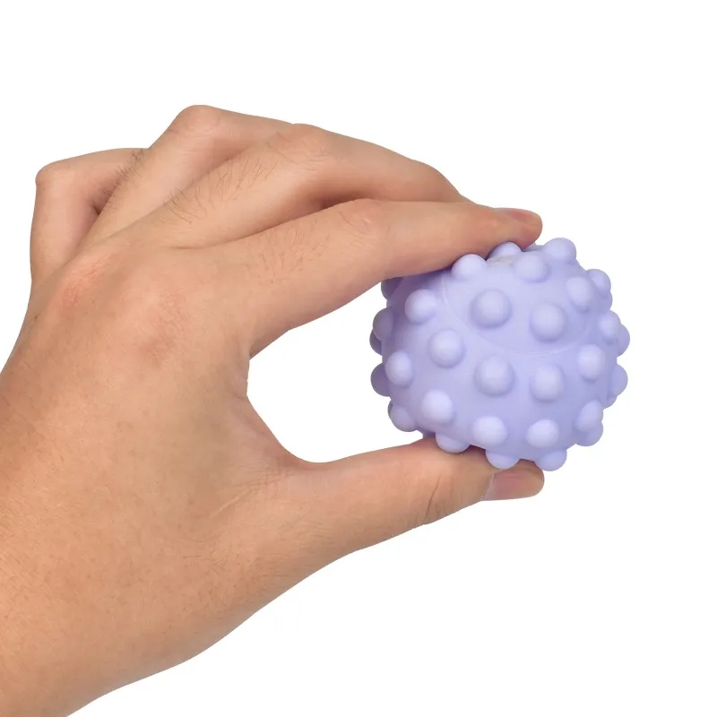 6PCS Baby Toy Ball Set Develop Baby's Tactile Senses Toy Baby Touch Hand Ball Toys Soft Training Massage Ball Children Toy