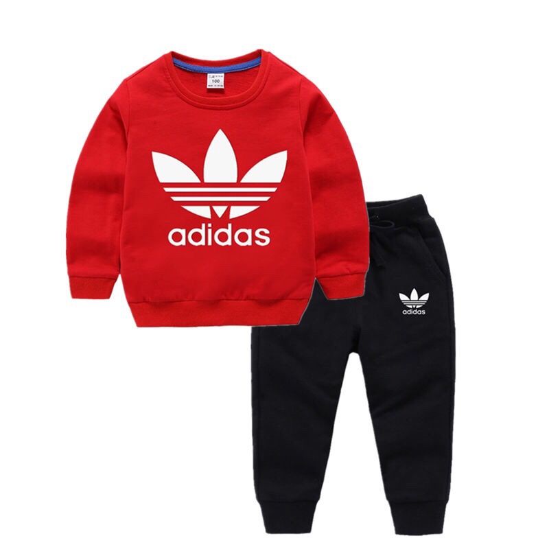 D-baby 2Pcs 0-10y Boys Girls Autumn Casual Clothing Set Long Sleeve Top+Pants Kids Wear Kids Suits