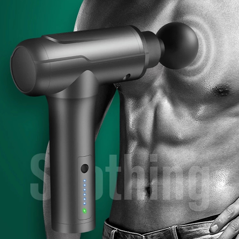 Power Massager Electric Neck Massager Smart Fascia Gun Body Massage Relaxation Fitness Relief Muscle Pain