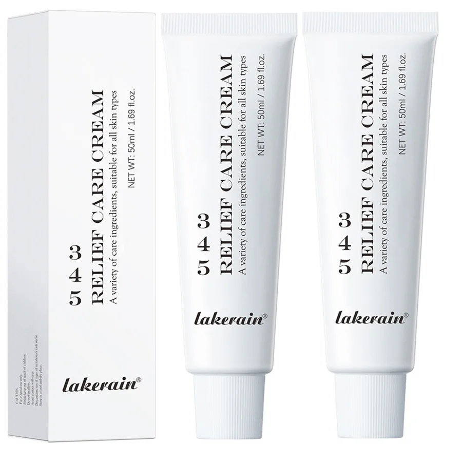 345 Relief Cream Comprehensive solution to skin problems Anti-sugar and antioxidant Brightening skin Improving acne marks Moistu