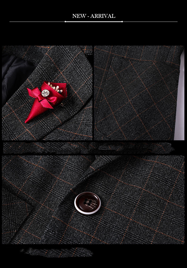 2PCS Baby Boys Suits Formal Kids Blazers School Suit for a Boy Child Costume Wedding Wear 3-10Y Cotton Children Clothing Sets