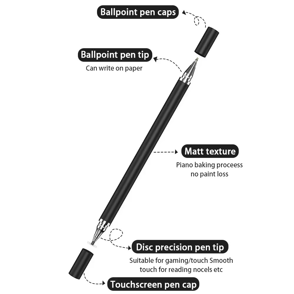 Universal Stylus Pen For Android Smart Phone For iPhone Pad Tablet Pen Por Touch Screen For Apple Pencil iPad Accessories Pens
