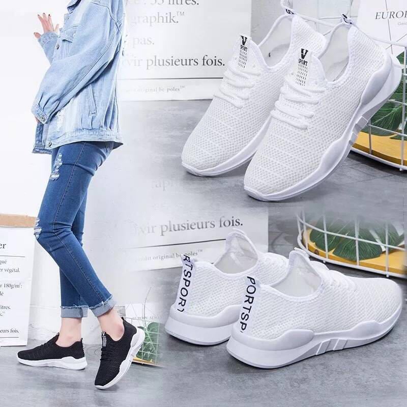 New Summer Athletic Sneakers For Women Breathable Mesh Socks Running Shoes Female Outdoor Top quality Sport Shoes