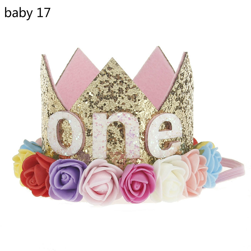 Europe and the United States new children flower crown hair with baby birthday party