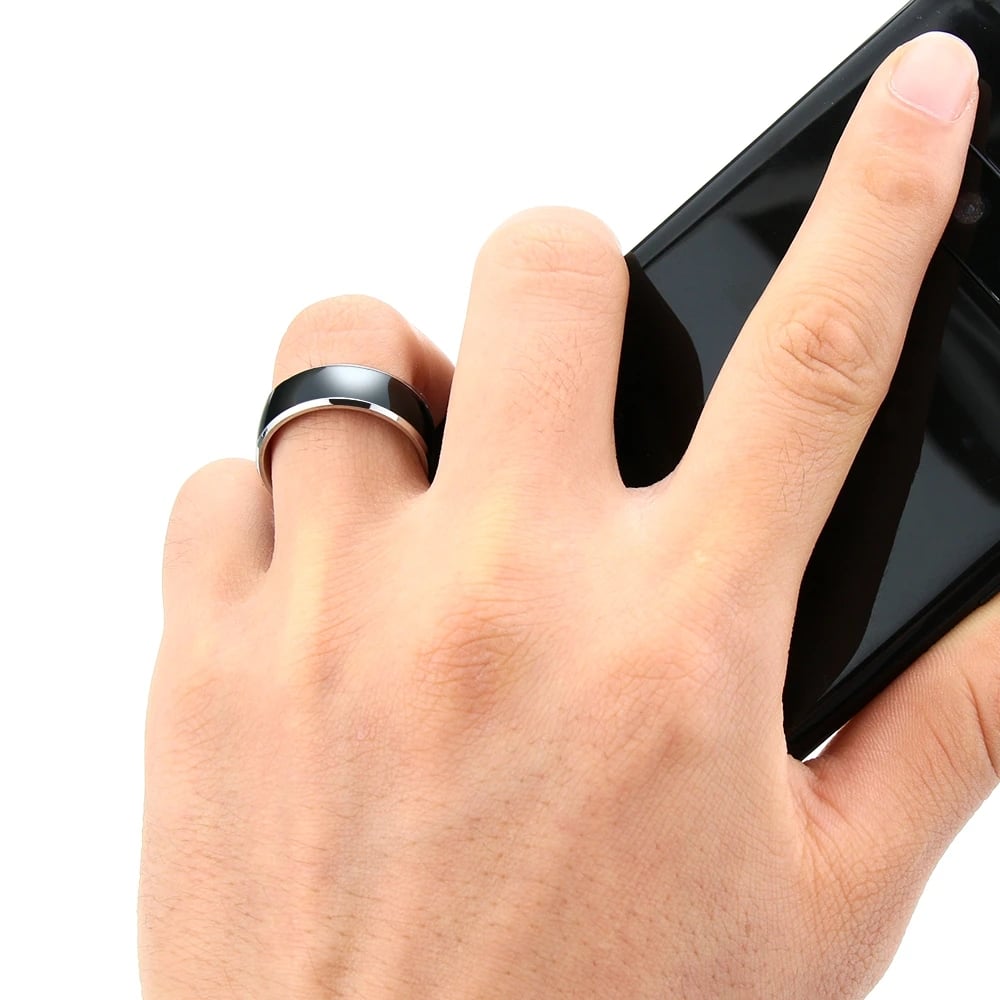 NFC Finger Ring for Android Phone Equipment Multifunctional Wearable Connect Ring Fashion NFC Smart Finger Ring Waterproof Ring