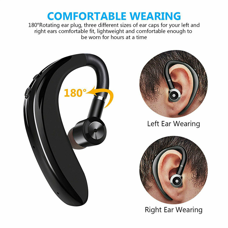 Wireless Bluetooth Headphones With Microphone hands-free Noise Cancelling Business Earphones Sports Headset for Smartphones