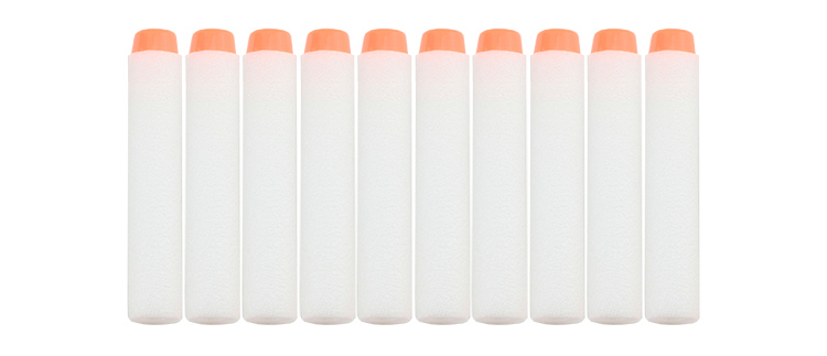 10/20pcsof Nerf series blaster fluorescent toys, luminous toys, filling clips, darts, EVA soft tools, glow in the dark