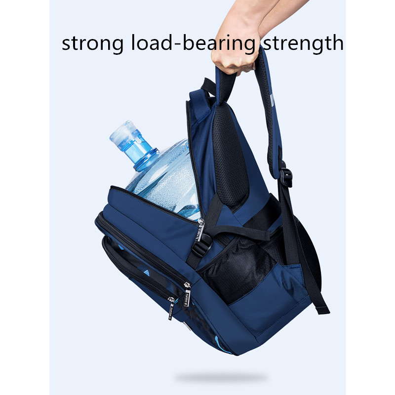 Kids Children Boys Breathable Backpacks Black Primary Student Primary Schoolbag Boy Backpack Shoulder School Book Bags