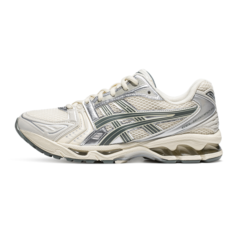 ASICS GEL-KAYANO 14 Men's and Women's Fashion Retro Athletic Casual Shoes Pop Shoes Shock-absorbing Casual Sports Running Shoes