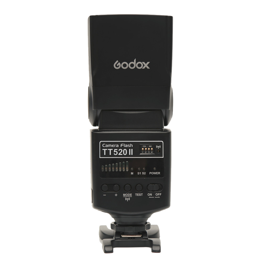 Godox Camera Flash TT520II with Build-in 433MHz Wireless Signal for Canon Nikon Pentax Olympus DSLR Cameras