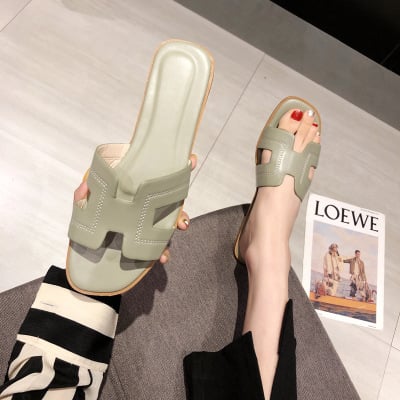 Summer fashion wear new flat beach shoes, sandals, slippers, women 35-40