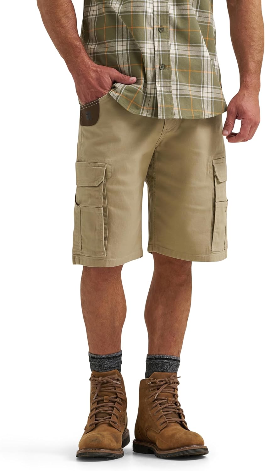 Wrangler Mens Performance Ranger Cargo Short