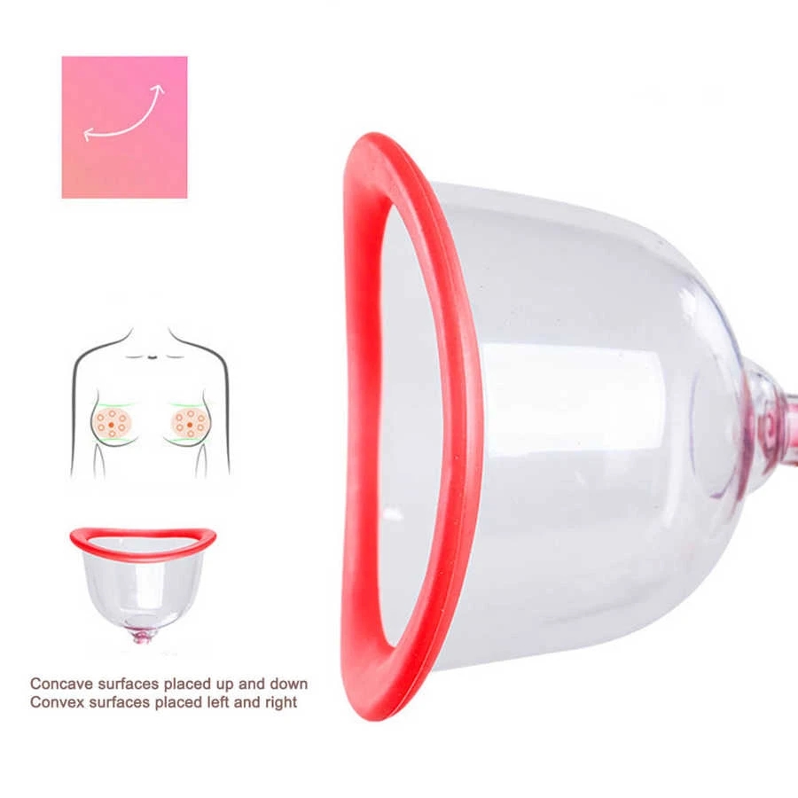 Vacuum Cup Breast Massager Breast Vacuum Massage Machine Urgent Release for Home Use