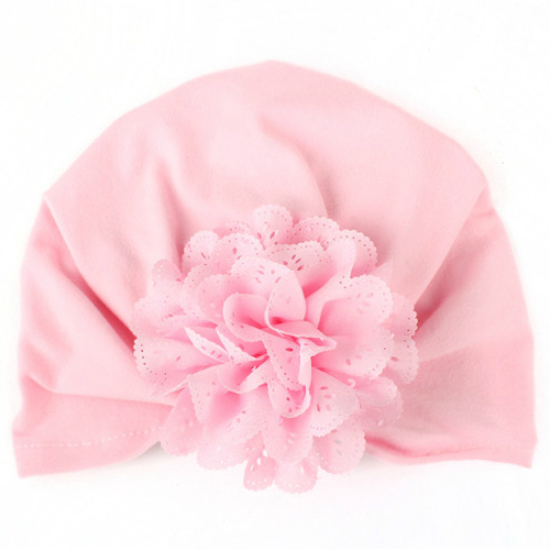 Newborn Baby Girls Infant Toddler Flower Hat Cotton Soft Hat Cap