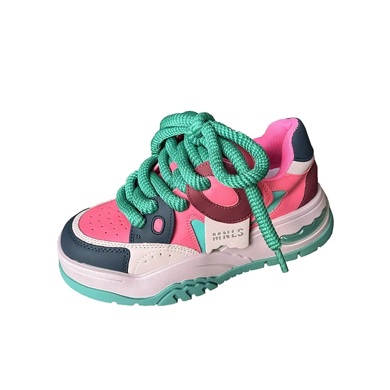 Summer Shoes Ladies Wedge Basket 2024 Round Toe Clogs Platform Casual Female Sneakers Sports New Cross Creepers Cross-tied Basic