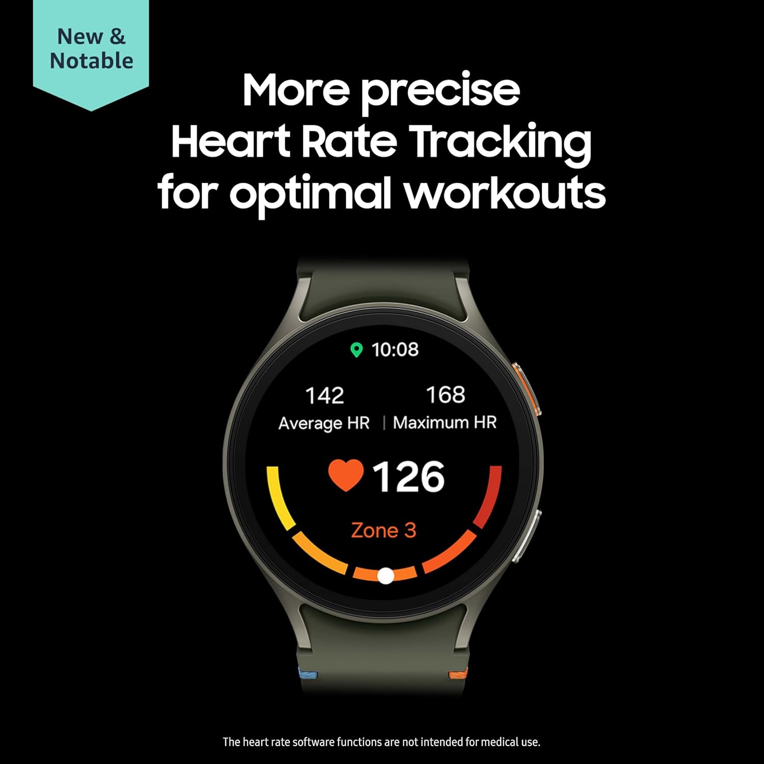 Samsung Galaxy Watch 7 44mm Bluetooth AI Smartwatch w/Energy Score, Wellness Tips, Heart Rate Tracking, Sleep Monitor, Fitness Tracker, 2024, Silver [