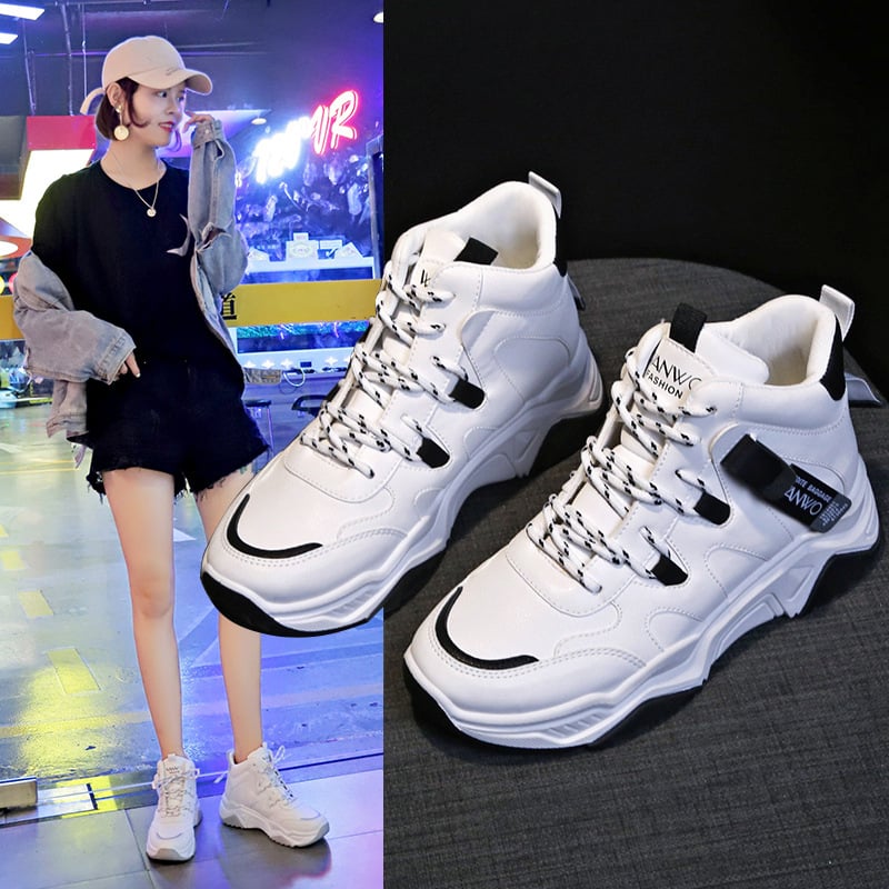 Women Sneakers Fashion Platform Sport Shoes Women Non Slip Breathable Casual Shoes Women Increase Shoes Zapatos De Mujer