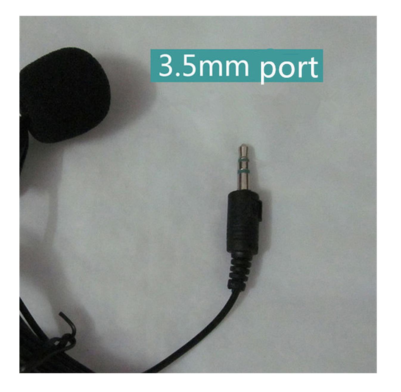 Lavalier mobile phone live broadcast program live K song small microphone computer hand holding microphone head 3.5mm