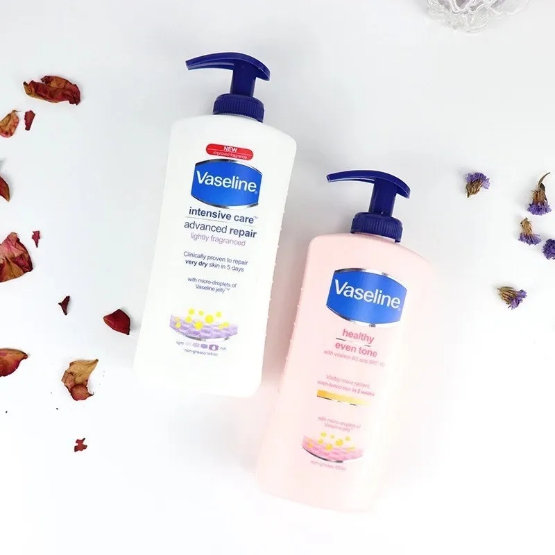 400ML Vaseline Body Lotion for Men and Women Moisturizing Body Moisturizing Fragrance Moisturizing Lightening Cream Whitening