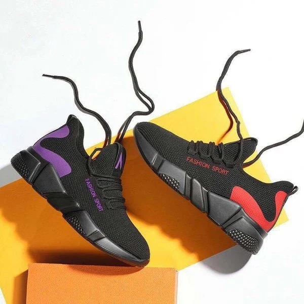 New Korean fashion women's single shoes, leisure sports students'shoes, tourist shoes and women's shoes in