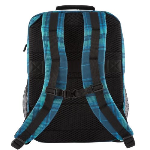 HP CAMPUS XL TARTAN PLAID BACKPACK GREEN