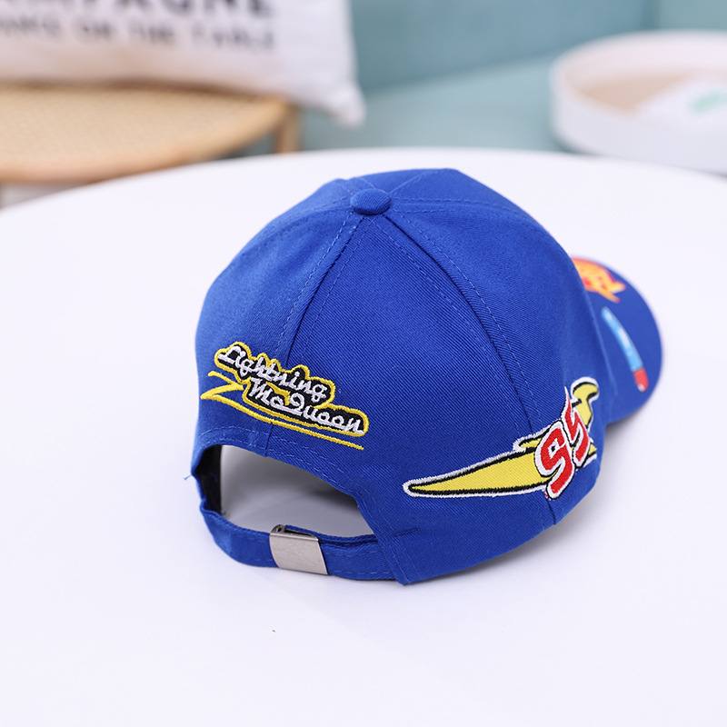 Disney Cartoon Cars Kid's Baseball Cap McQueen Pixar Cars Kids Popular Hip Hop Hat Boys Girls Baby Children Travel Caps Adjustab