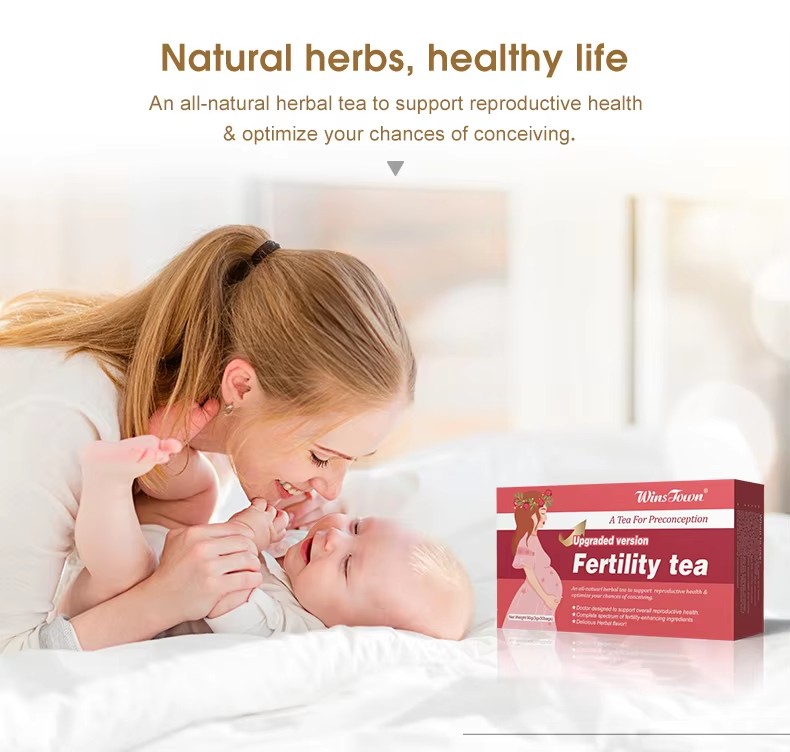 Winstown Detox Tea Women Fertil female Warm Womb private label tea bag custom fertility tea