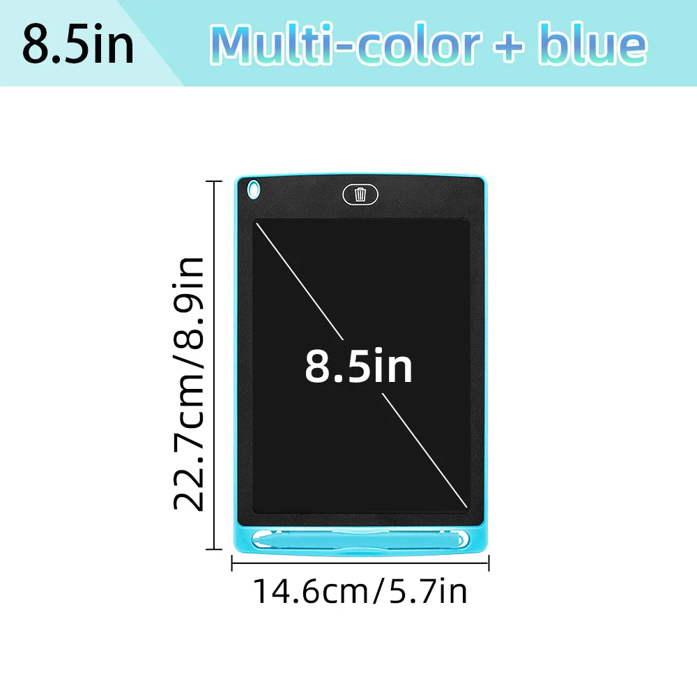 8.5inch LCD Writing Tablet Drawing Board Kids Graffiti Sketchpad Toys Handwriting Blackboard Magic Drawing Board Toy Gift