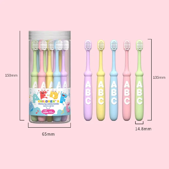 10-Piece Children's Toothbrush Set Kids Oral Cleaning Kit Boys & Girls Children Care