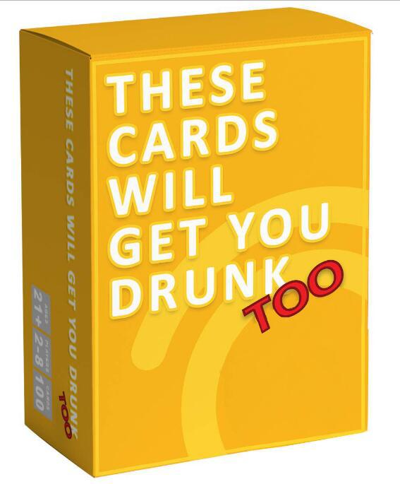 English card game card game couple hen party game if you drink what I should drink