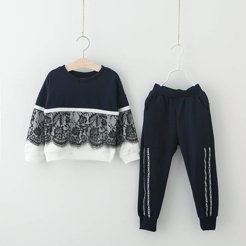 Children Clothing Spring Autumn Toddler Girls Clothes 2pcs Outfit Kids Clothes Girls Tracksuit Suit For Girls Clothing Sets