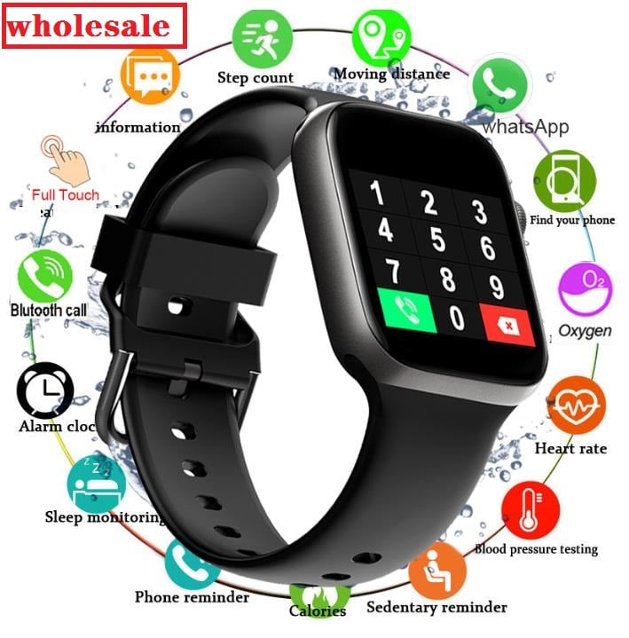 T500 Smart Watch Bluetooth Call Fitness Tracker Heart Rate Full Touch Smartwatch Music Control for Men Women