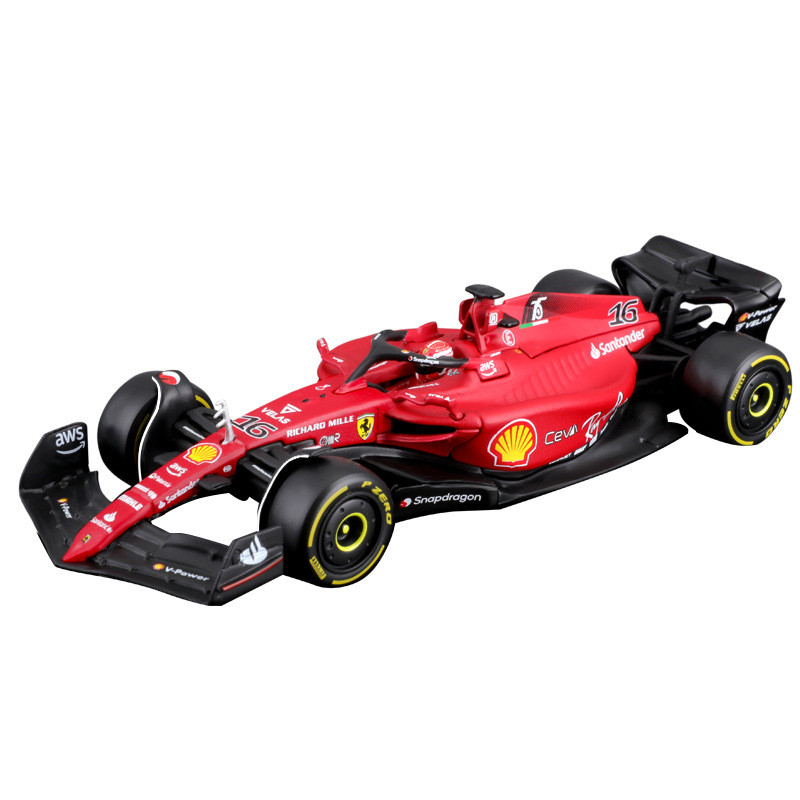1:43 higher than the United States, Ferrari Formula F1-75 racing alloy car models, decorative parts, car models collection