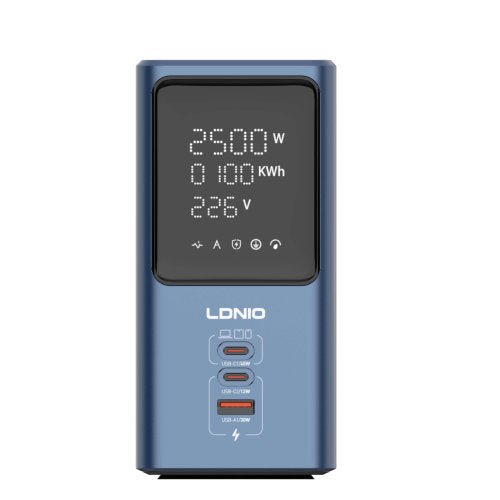 LDNIO SC2 7-IN-1 PORTS GAN45W TOWER EXTENSION