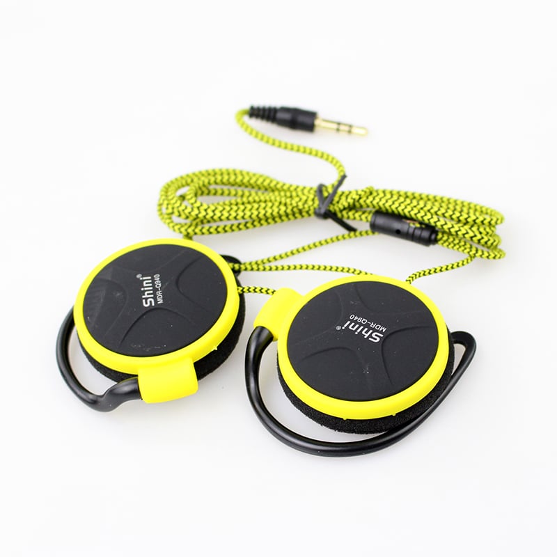 Headphones 3.5mm Headset EarHook Earphone for Mp3 Player Computer Mobile