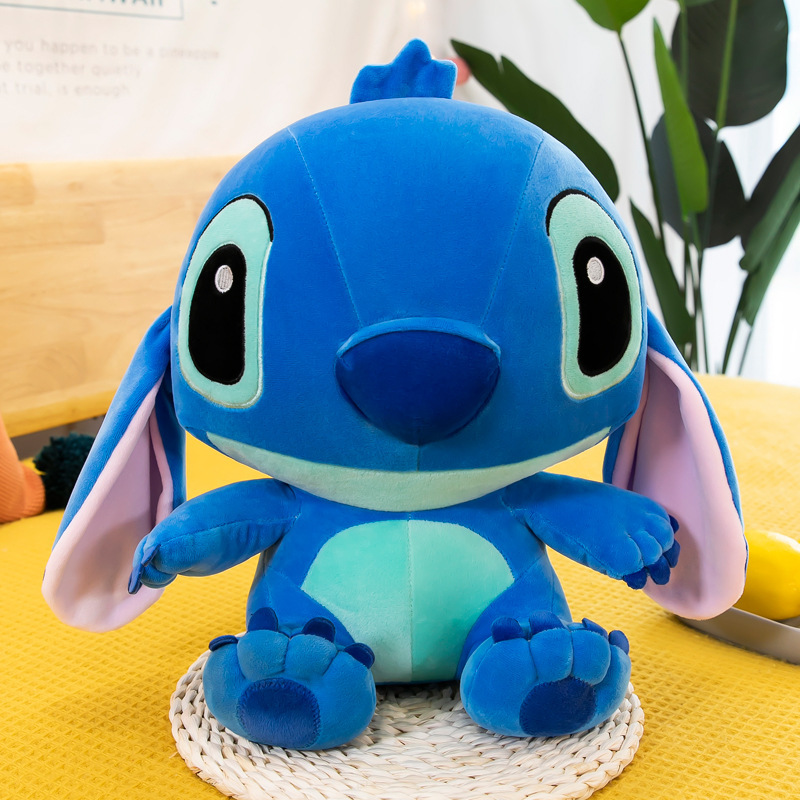 35-70cm Giant Size Lilo & Stitch Couple Models Cartoon Stuffed Plush Anime Plushs Toys Pendant Toy Pillow Kids Birthday Gift